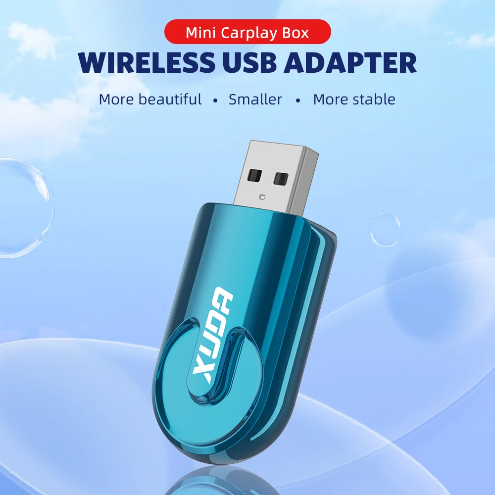 Acodo 2In1 AI Box Wireless Carplay Android Auto адаптер автомобильный проводной к беспроводному