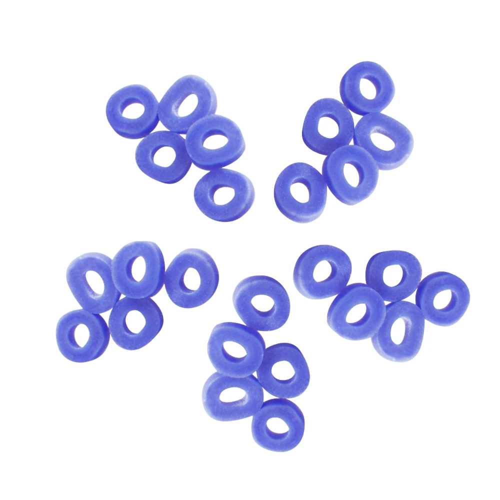 

Dental 1000pcs Orthodontic Elastic Separator Ortodoncia Separating Ligature Ties Rubber Material Ring Spring