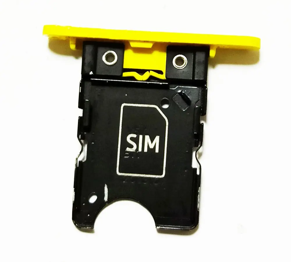 SIM tray for Nokia 1020 state: b/y color: yellow | SIM/SD Card Trays