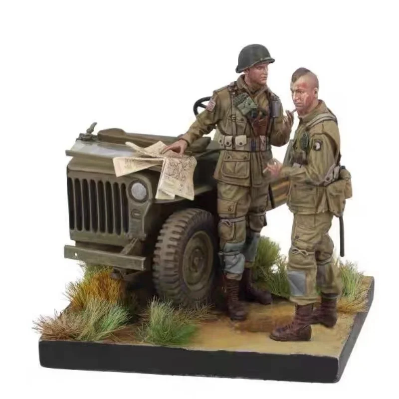 1/35 фигурка из смолы неокрашенная модель военная тема в разобранном виде и GK 610R