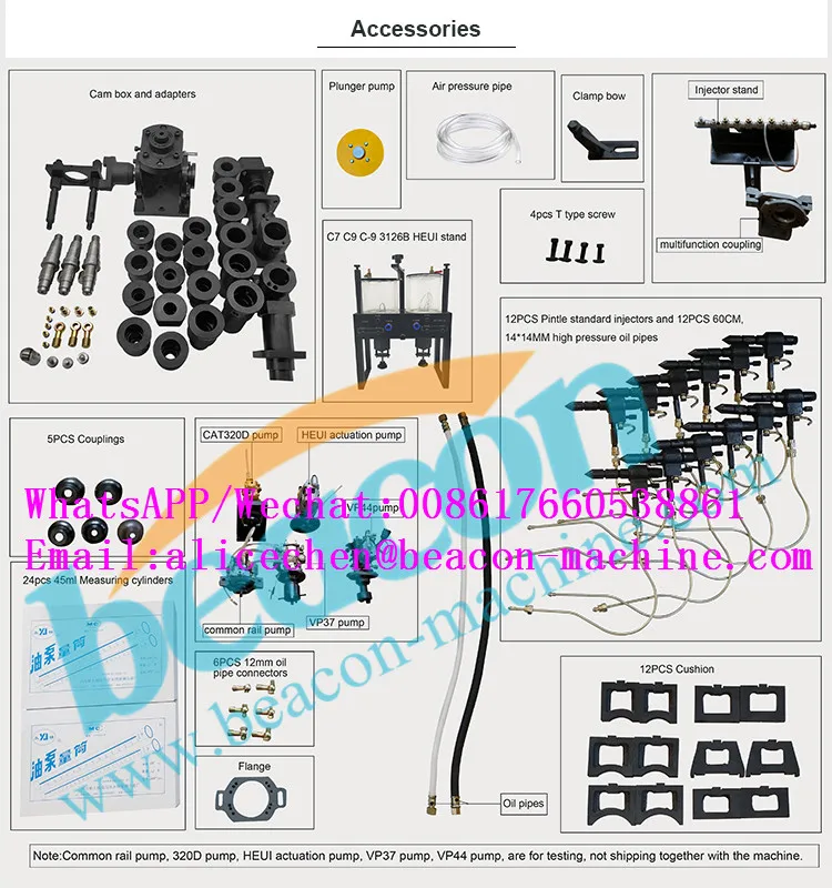 Испытательный стенд для насоса инжектора common rail CR708 CR708S |