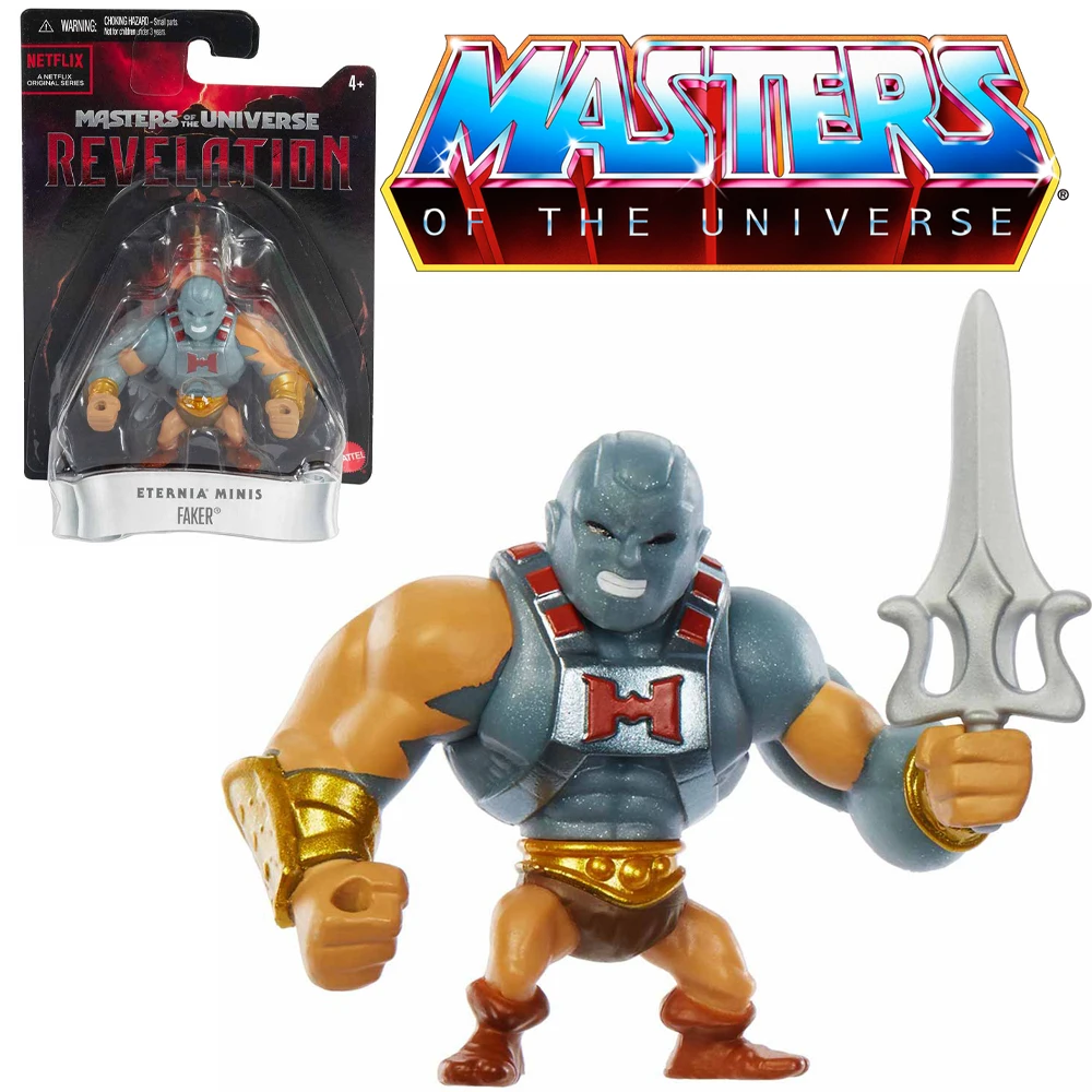 

Фигурки героев серии He-Man And The Masters Of The Universe-HBR81 Faker, оригинальные подарки на день рождения для детей, игрушки для коллекционеров