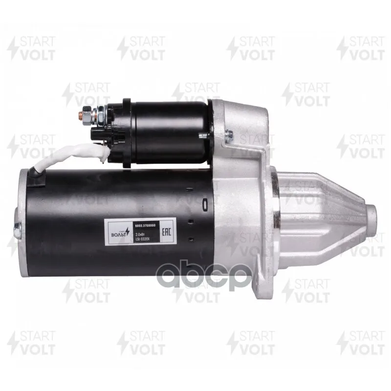 Стартер Стартвольт Газ-402 Редукторный 2.0 Кв. С/О STARTVOLT арт. LSt0320X