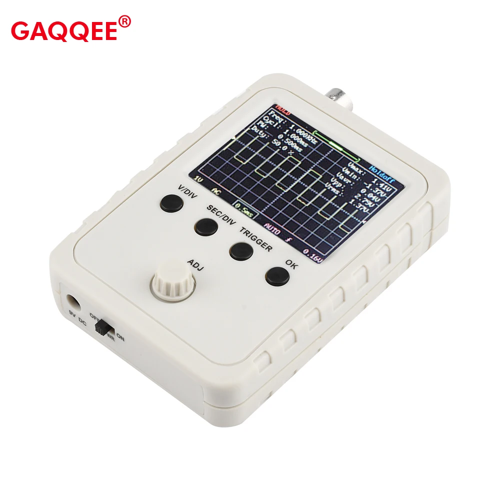 

Oscilloscope Assembled DSO150 DIY Digital Multimeter With Latest Firmware BNC Probe Kit Included Data Oscilloscope Meter Output