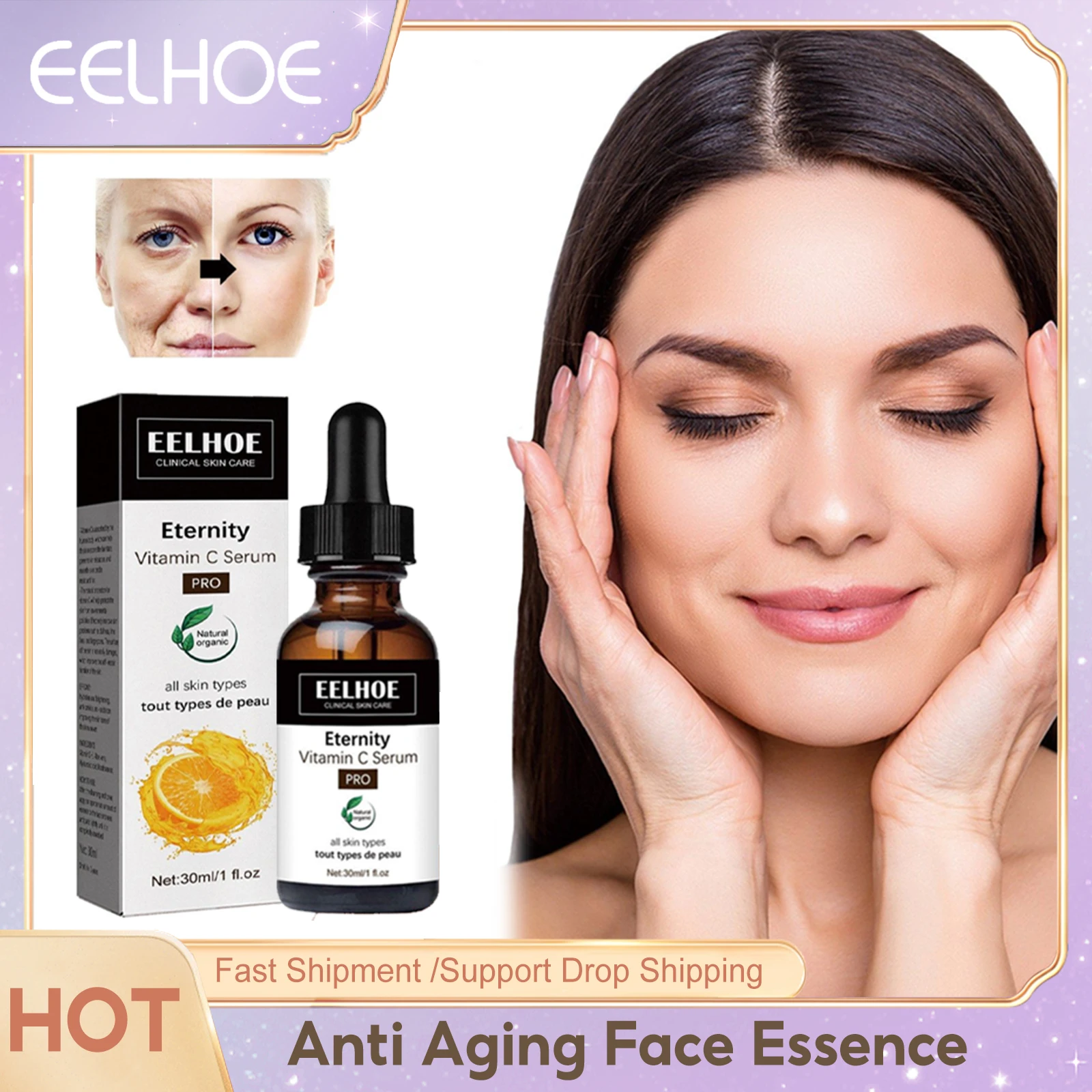 For Face Deep Anti Wrinkle Fade Dark Spots Fine Line Acne Sh