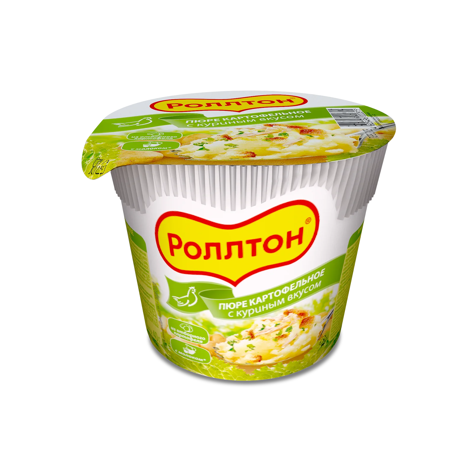 Пюре картофельное Роллтон куриное