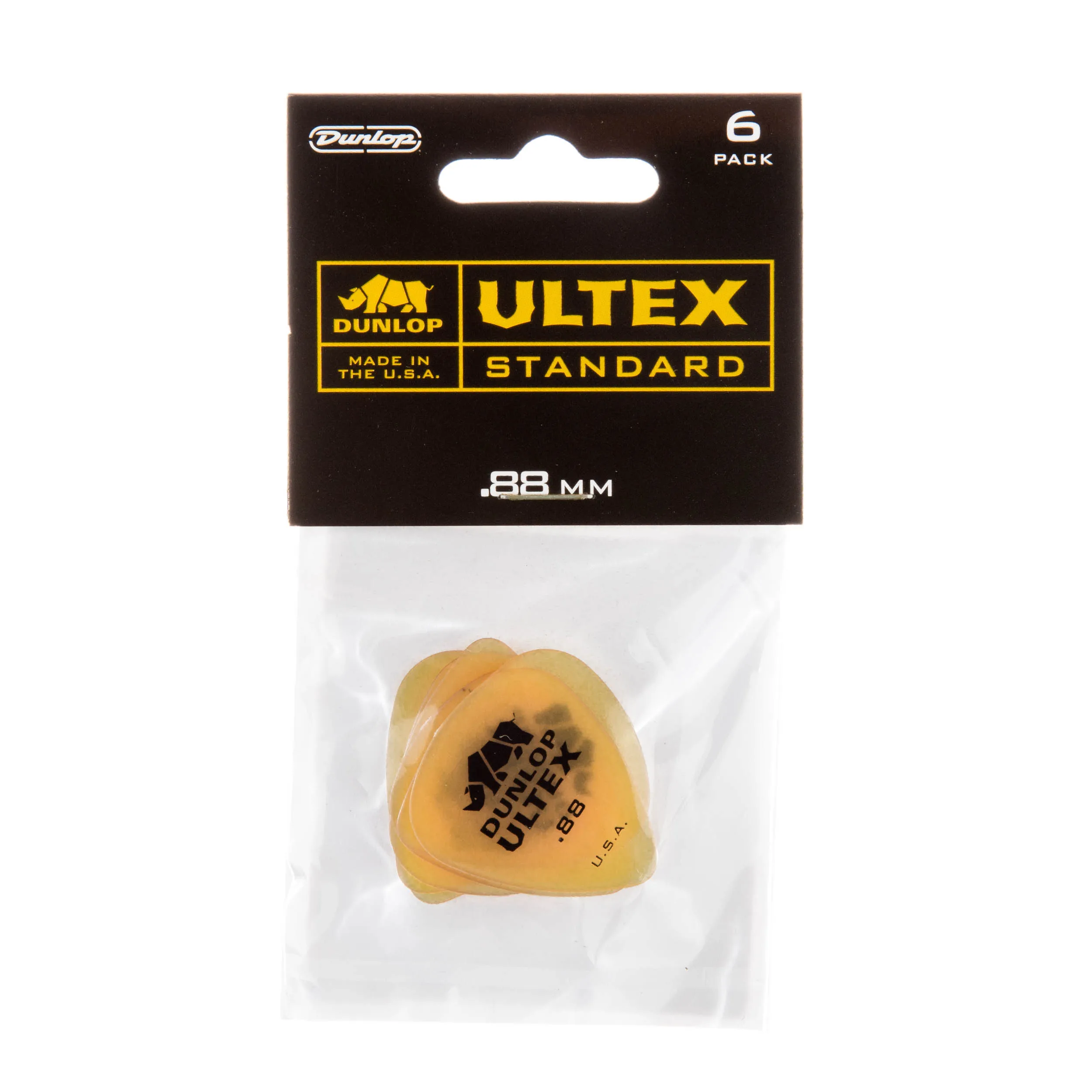 421P.88 Ultex Standard Медиаторы 6шт толщина 0 88мм Dunlop