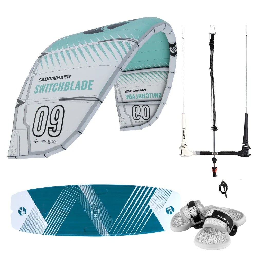 

100% AUTHENTIC CabRinha 12m blue kite for kiteboarding & kitesurfing FULL PACK in stock