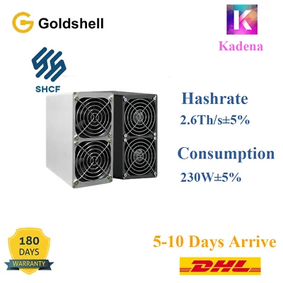 

AY BUY 2 GET 1 FREE Goldshell KD-BOX PRO 2.6T Kadena Miner with PSU and Cord Ready to Ship
