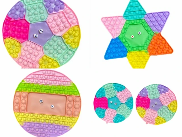 

novidade 2023 Promoção Pop It Tabuleiro Jogo Com Dados - Popit Anti Stress