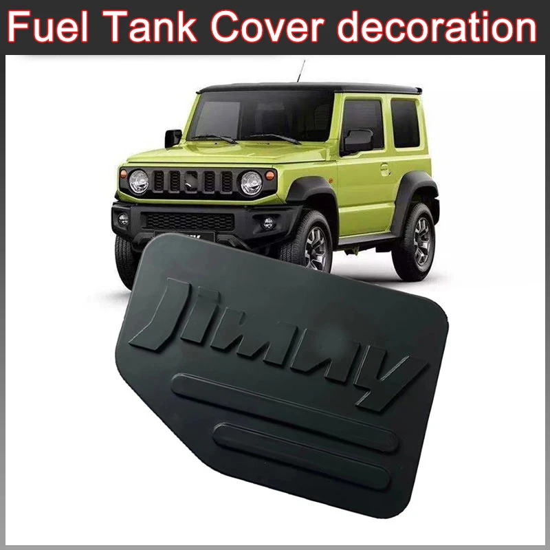 

For Suzuki Jimny JB64 JB74W 2019 2022 Car Fuel Filler Tank Cover Oil Fuel Tank Cap Cover Decoration Stickers car accessories