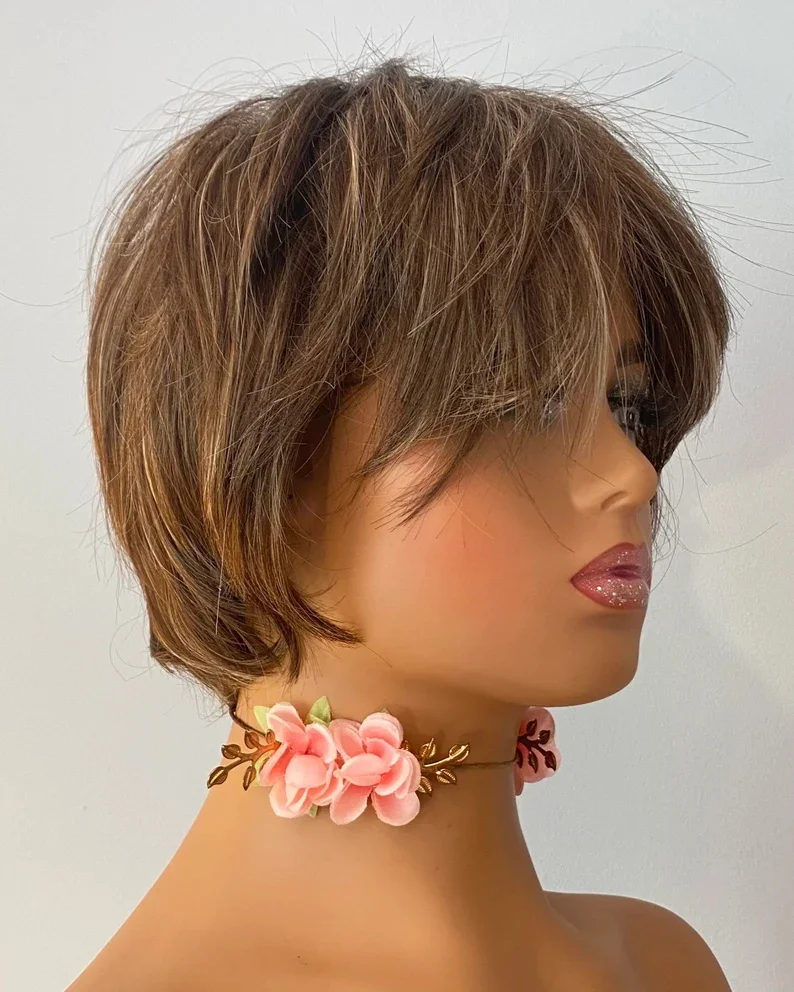 Синтетические парики из высокотемпературного волокна 100% японское волокно омбре