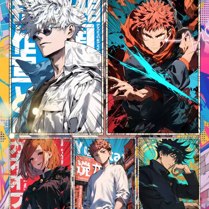 Оптовая продажа коллекция дзюдзюцу кайсен B5 карта Кошмар курчатого духа волна 5