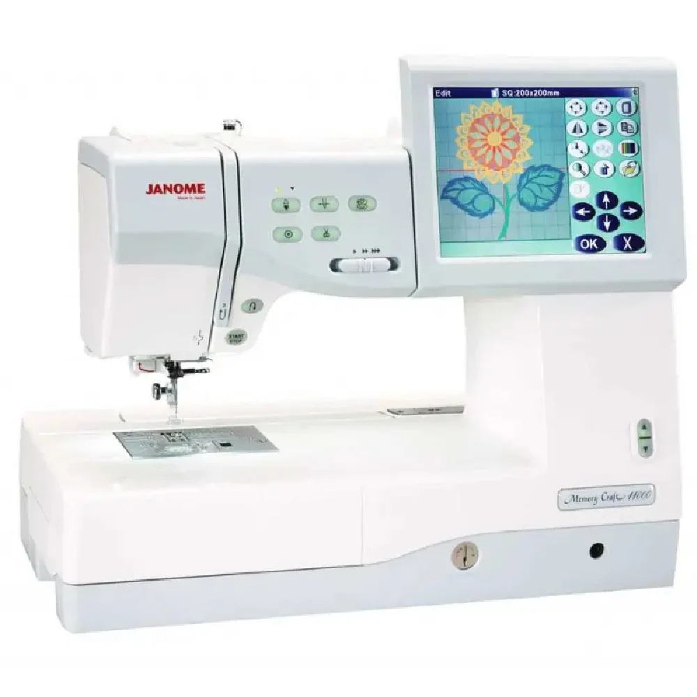 Новая аутентичная машина Janome Memory Craft 11000 Special Edition для шитья и вышивки OL