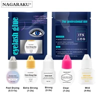 nagaraku eyelash extension glue strong fast no irritation mega volume lashes adhesive ultra bonding long retention fast dry