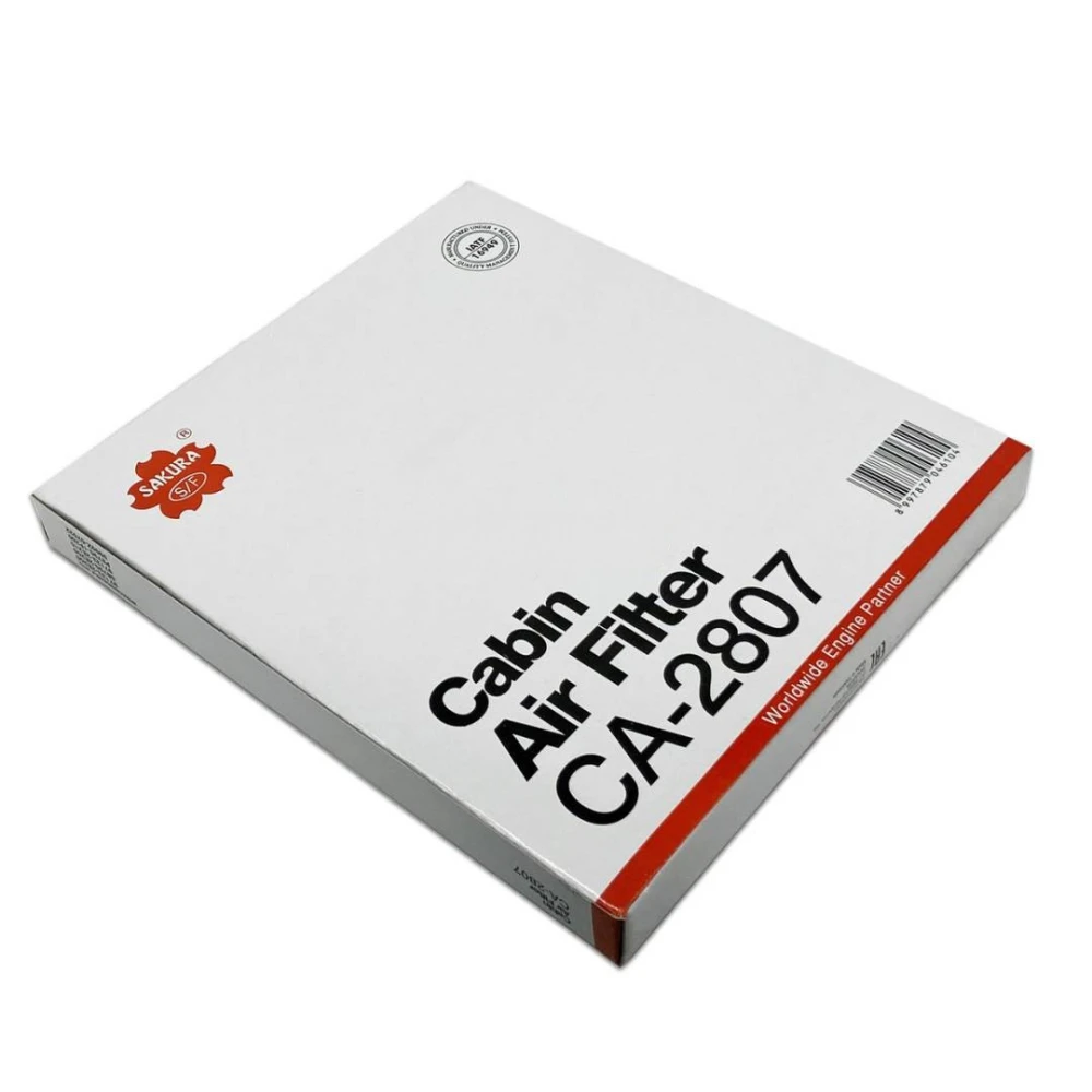 Фильтр салонный для Kia Rio 2 (Киа Рио) 2005-2011 SAKURA CA2807 Салонные фильтры Расходники