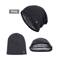 unisex men women winter warm hat adult knitted casual beanies skullies cotton wool hats for men brand outdoor cap solid gorros