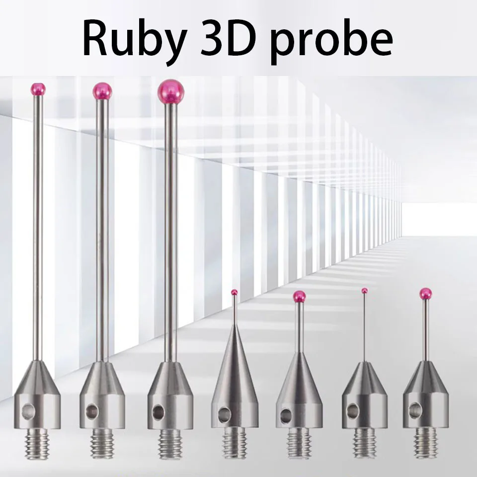 

M4 Three-dimensional Stylus Cnc Machine Tool Ruby Probe Replaces Renishaw Three-dimensional Probe Accessories