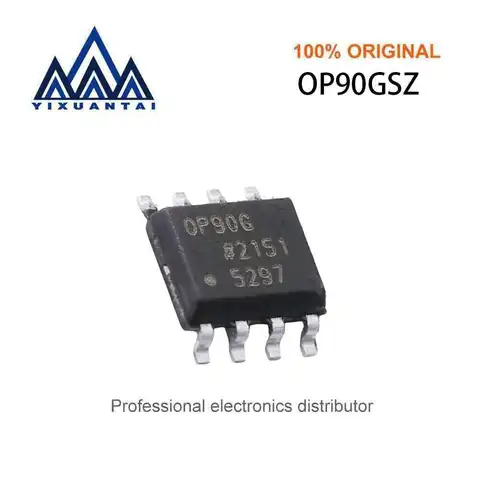 10pcs/Lot OP90GSZ OP90GSZ-REEL7 OP90GS Маркировка OP90G [Оп Усилетель Одиночный Усилетель Низкого Напряжения ±18V/36V 8-SOIC] Новый