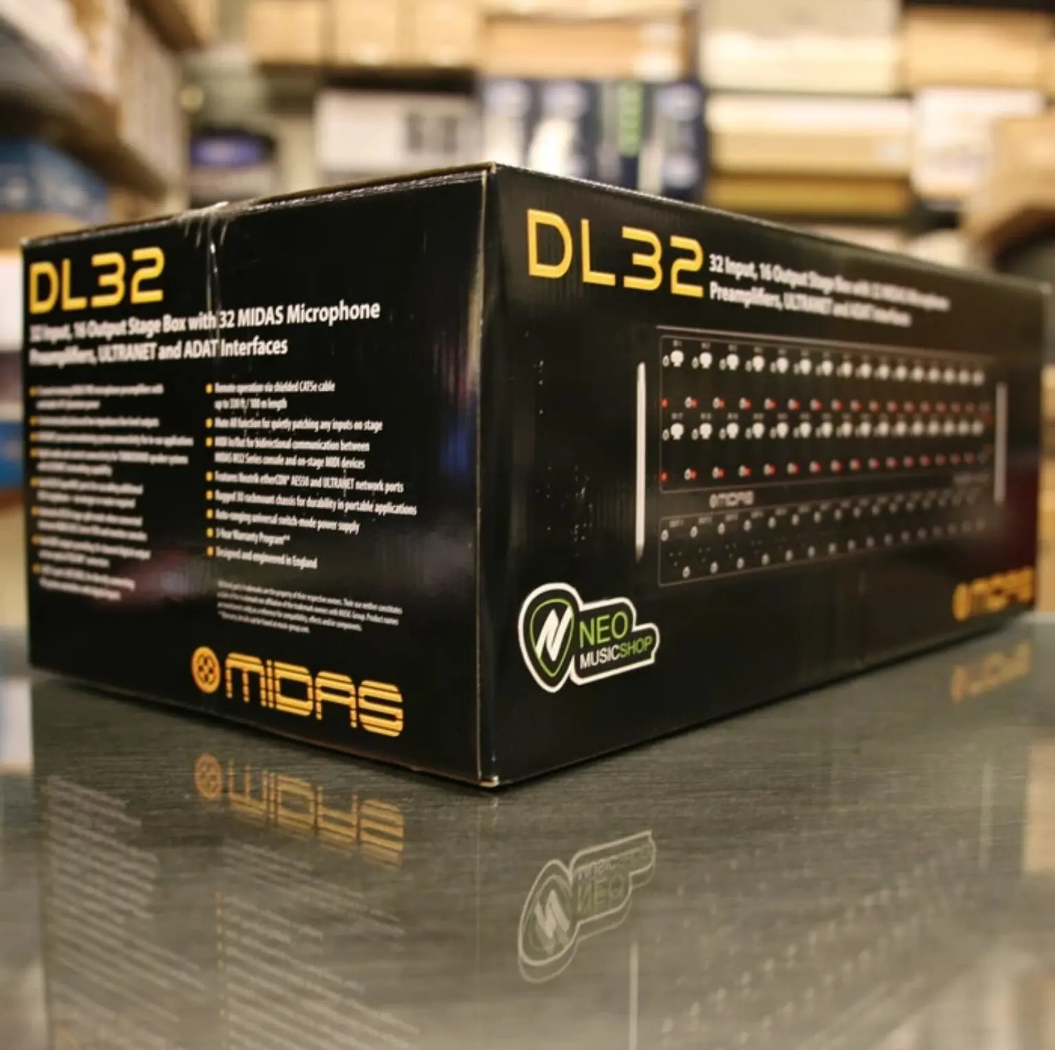 

100% SUMMER DISCOUNT SALES ON Midas DL32 32-input / 16-output Stage Box