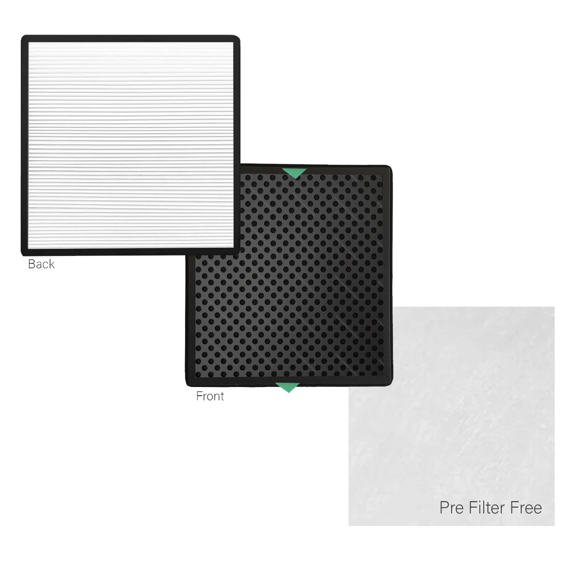 

Zibro A40 комбинированный Углеродный фильтр Hepa + предварительный фильтр