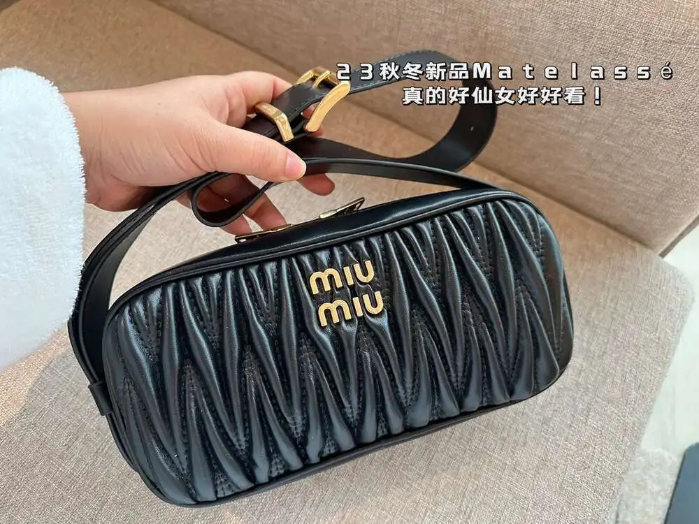 Miumiu Tote Cope 1:1 2024 Новая Женская Сумка-кошелек Через Плечо Модные Сумки Почтальона