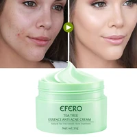 tea tree acne treatment face cream eliminate pimples serum oil control whitening shrink pores fights acne itching facial care