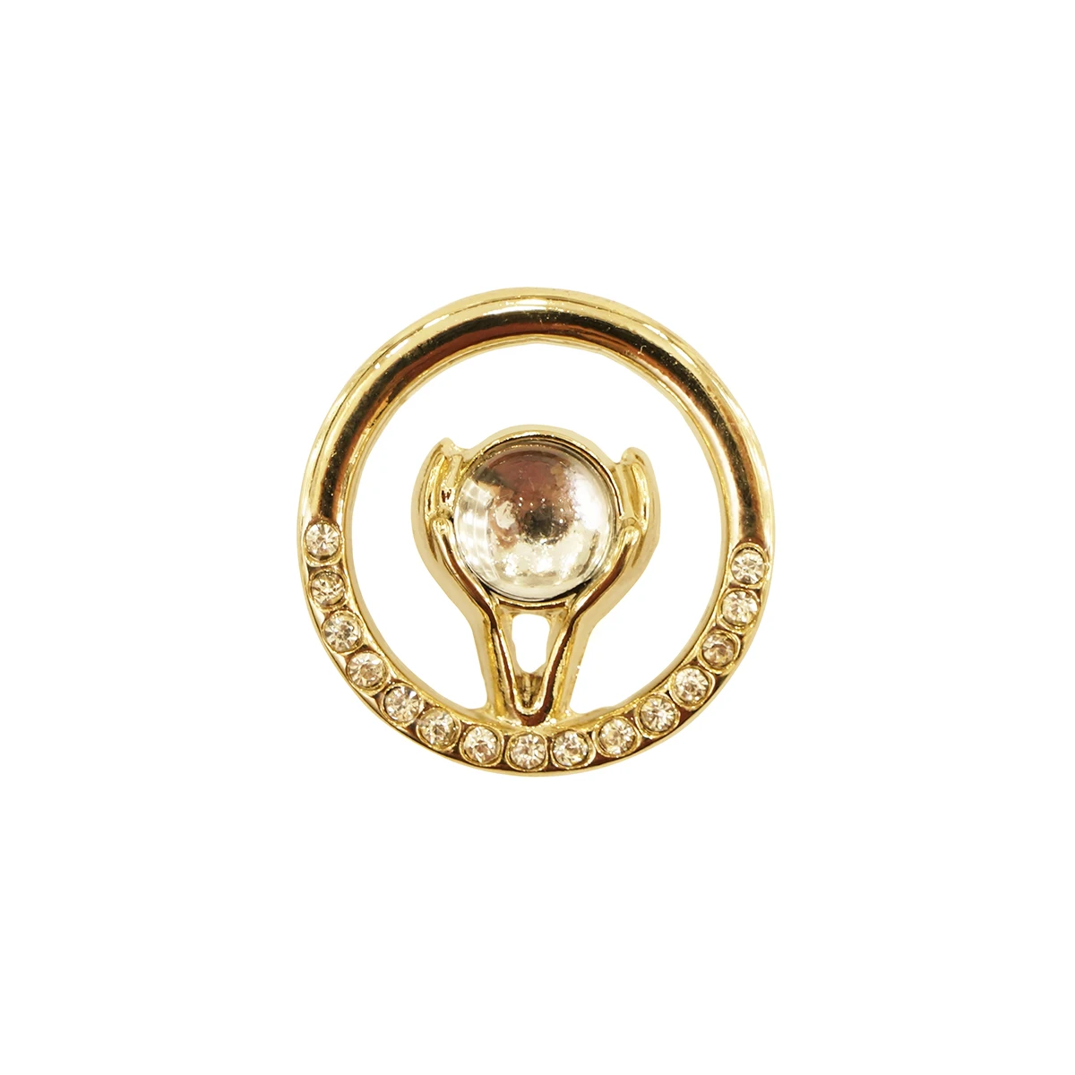 Пуговица DISBOTON размер 40 цвет C GOLD1 D 079