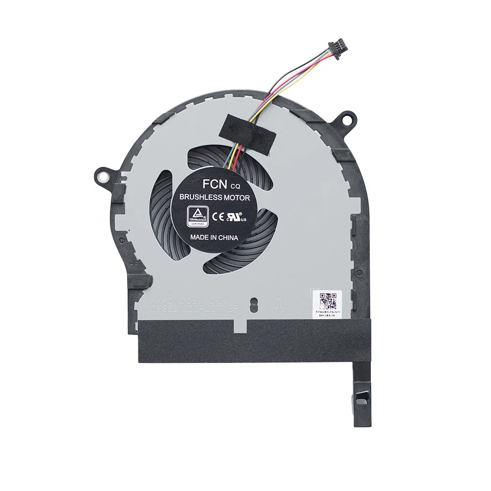Вентилятор, кулер для ноутбука Asus FX504GE, FX504GM, FX504GD, FX80GE, FX80FE, FX80G, ZX80G DFS531005PL0T-FKPD (GPU)