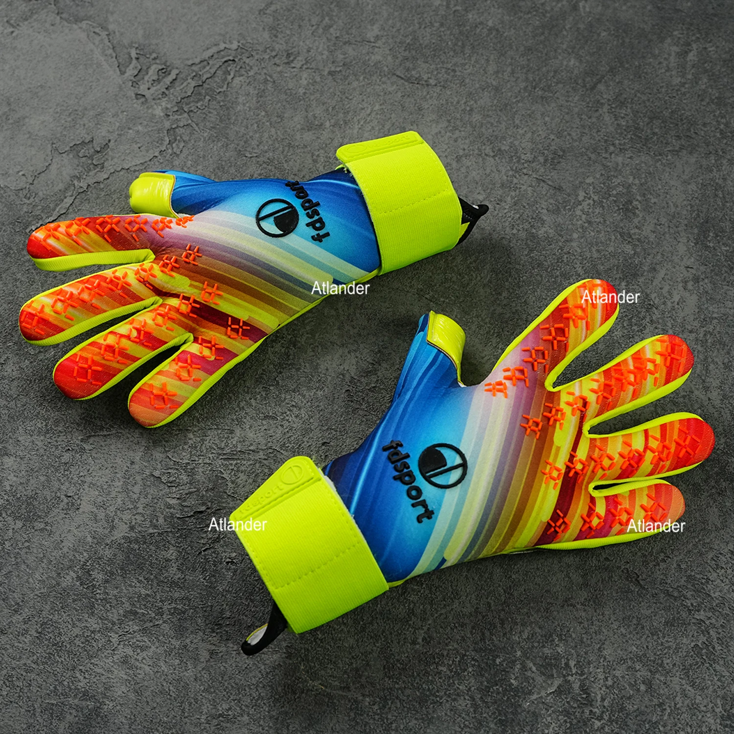 

Premier Quality 4mm Latex Goalkeeper Gloves Football Soccer Wear-Resistant Thick Gloves Football Protection Match Goalie Gloves