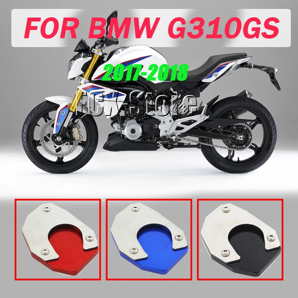 

5Color New For G310R G 310 R G 310R G310 R 2017-2018 Motorcycle Kickstand CNC Extension Plate Foot Side Stand Enlarge Pad