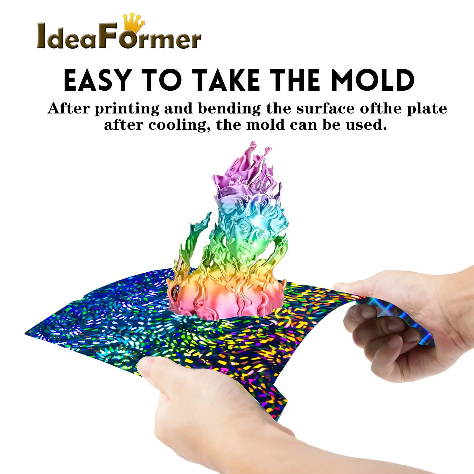 Для K1 Max PEO PET PEY Сборная пластина без или с мягкой магнитной пружинной стальной