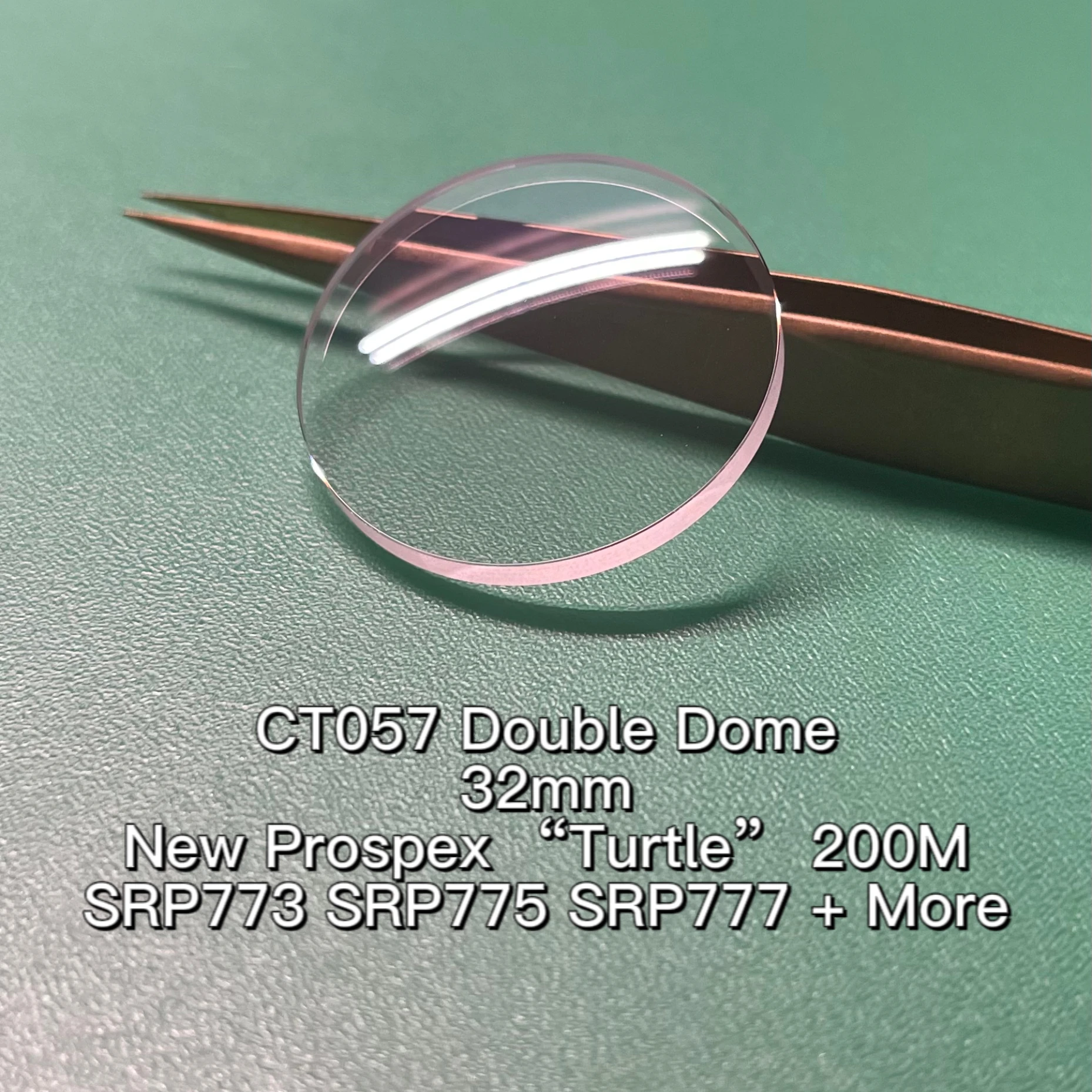 

CT057 – Double Dome Sapphire Crystal – SRP SRPE Turtle +