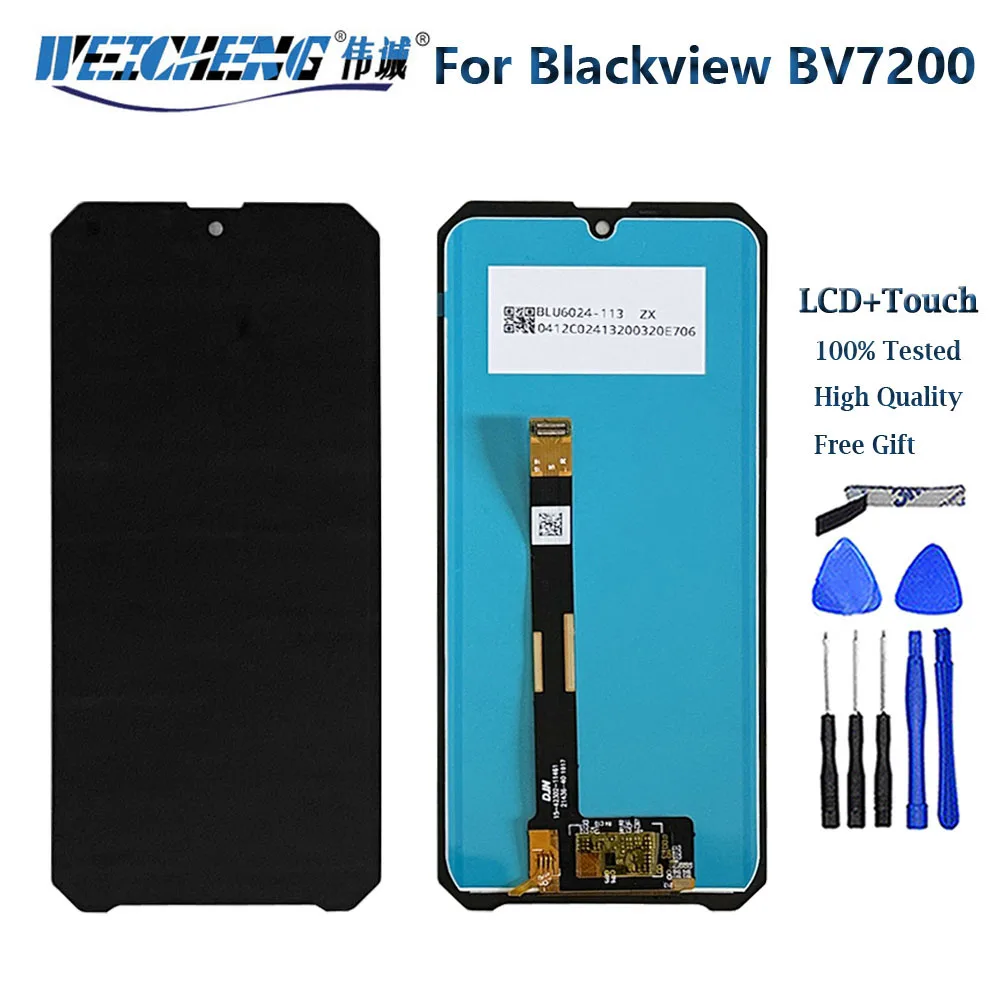 Фото ЖК-дисплей с сенсорным экраном и дигитайзером для Blackview BV9800 BV7100 BV7200 BV8100 BV8800 BV8900 ЖК-дисплей BV9100 BV9200 BV9300 Pro BV 950000 №3