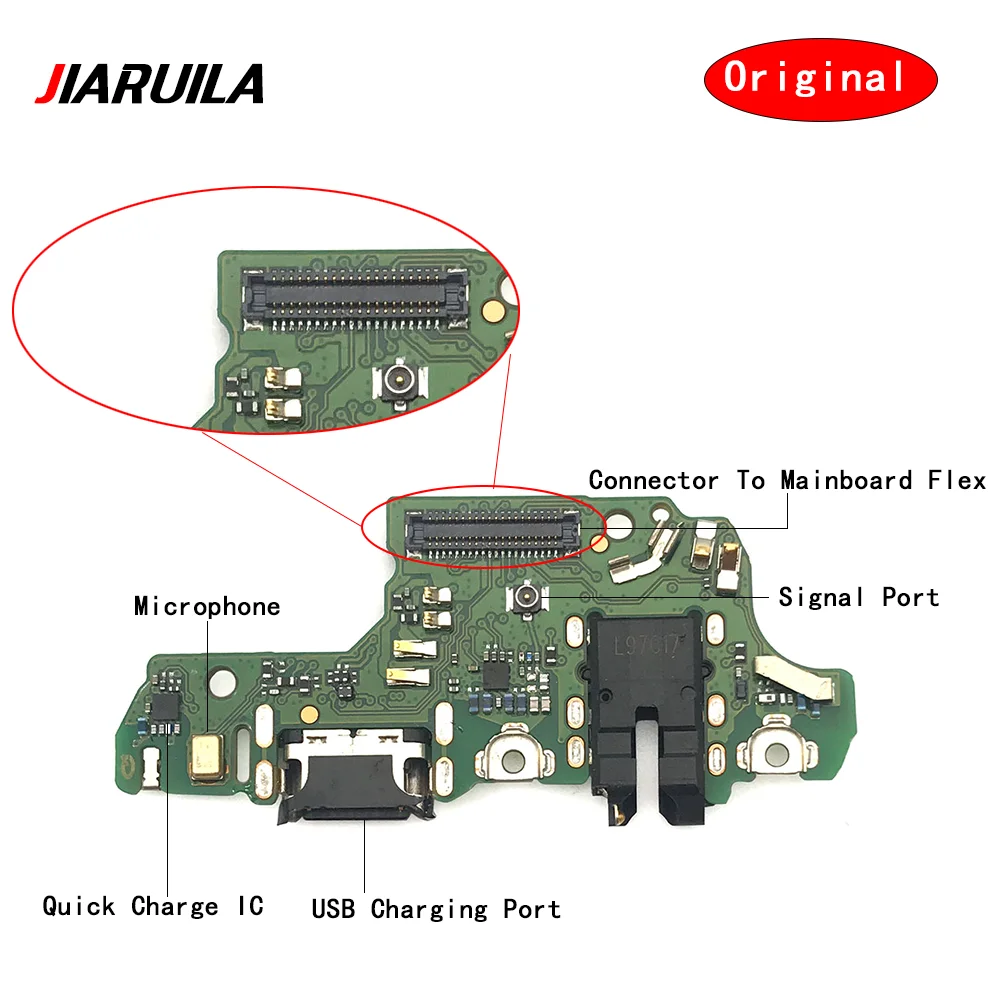 100% Оригинальный разъем для USB-порта зарядки запасная часть гибкого кабеля