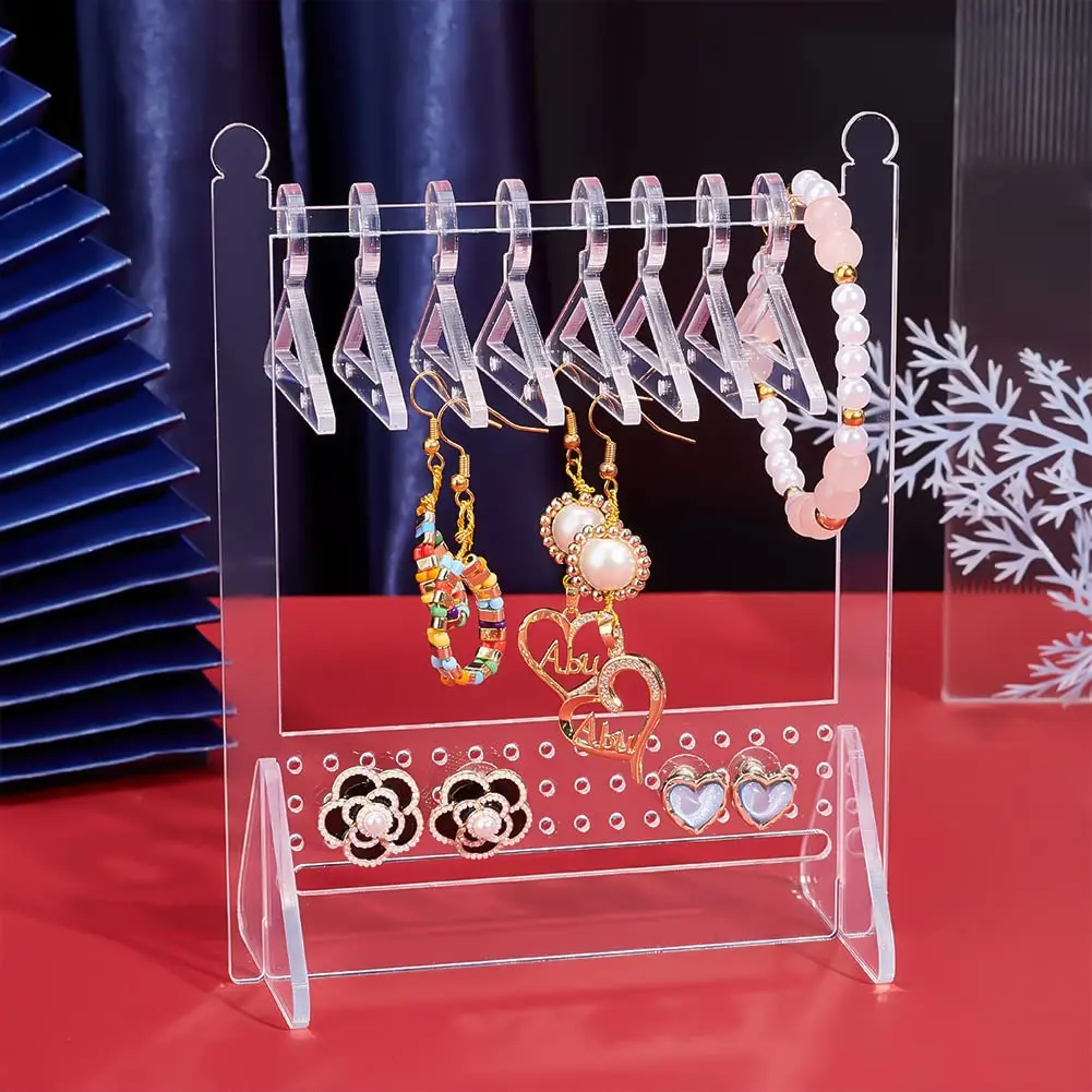 

Mini Handmade Polymer Pottery Earring Display Stand, Macaroon Hanger, Earring Organizer, Storage Holder, Jewelry Gift Display Ra