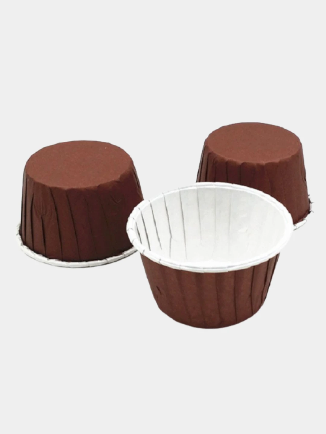 форма для маффинов. тарталетки круг 6а белая 45*26мм 2000шт/уп 10уп/кор. розетка бумажная для пирожных круглая h=25мм d=60 (х1000 шт/уп). одноразовые формы для капкейков. капсулы бумажные для маффин 100шт.