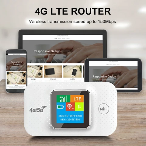 Мобильный Wi-Fi маршрутизатор 4G LTE Weixin