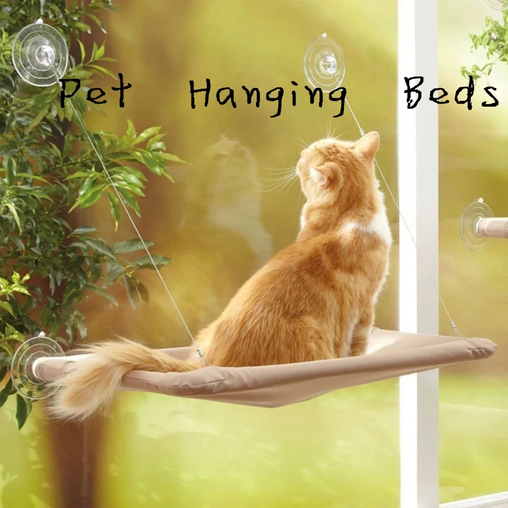 

Hanging Cats Bed Pet Hanging Beds Cozy Kitten Window Hangings Sunny Windows Seat Nest Bearing 20kg Pet Accessories