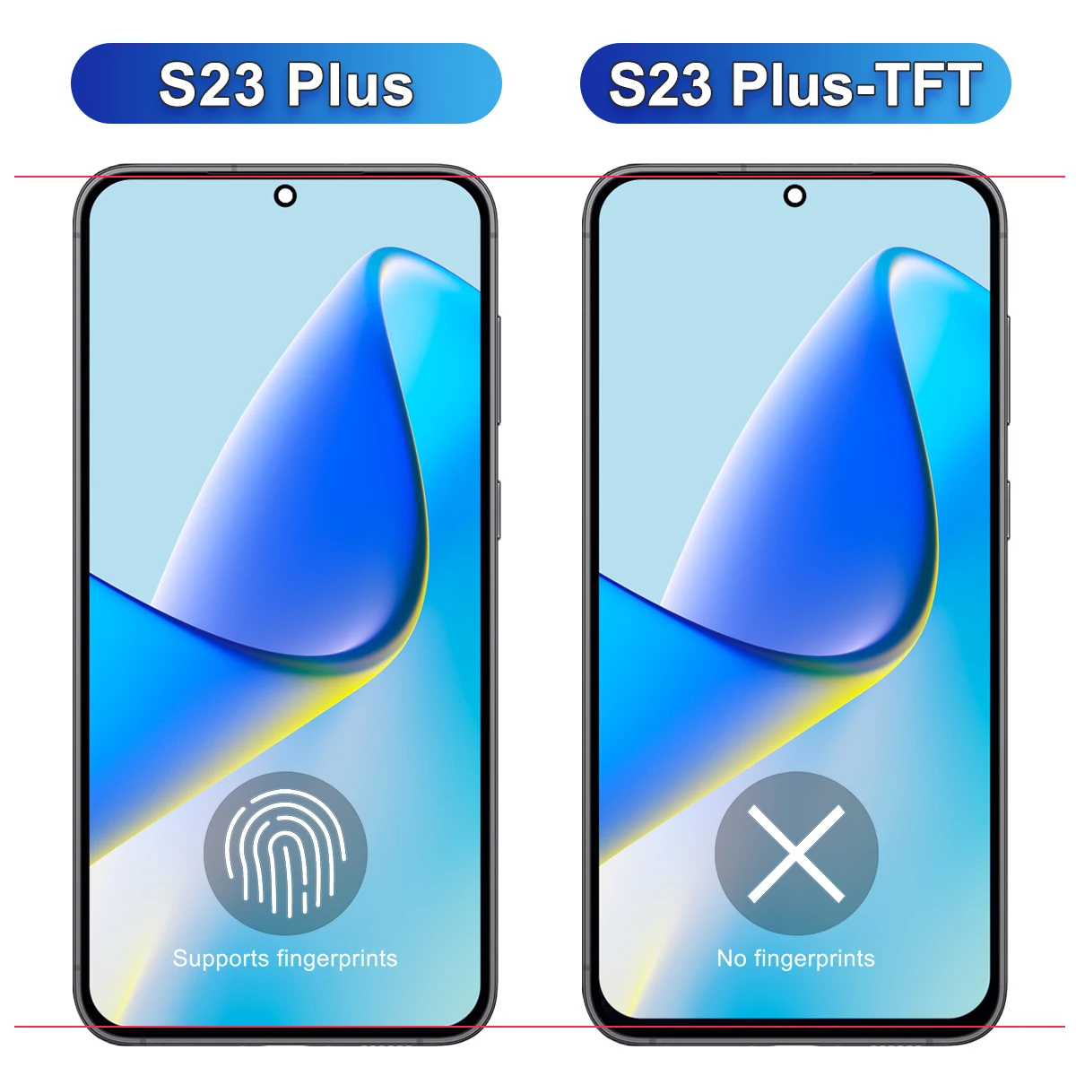 100% тест для Samsung S23 Plus 5G дисплей S916B S916U S916W S916N ЖК сенсорный экран дигитайзер в сборе