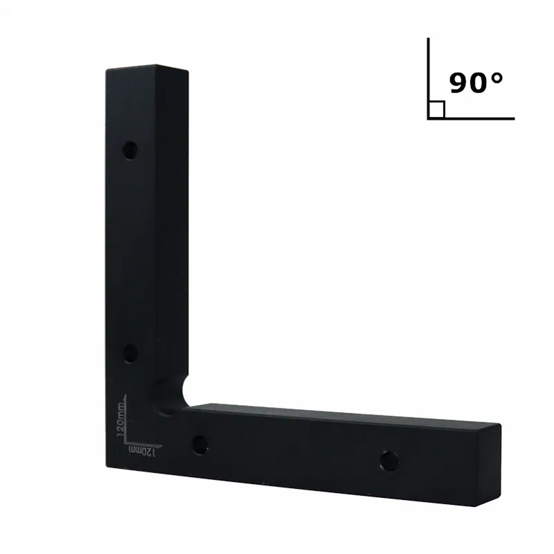 

90 Degree Positioning Squares Aluminium Alloy Right Angle Clamps L-Type Corner Wo odworking Carpenter Tool Corner Fix Clamping