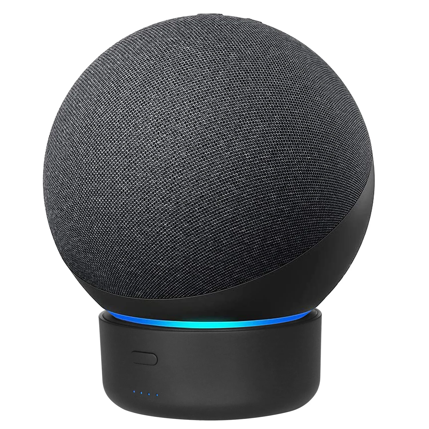 Battery Base for Echo 4 4th Gen (the Big One) 10000mAh Portable Wireless Ec.h0 4th Generation Power Battery Pack Holder Stand