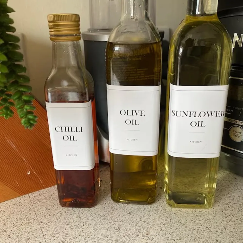 

Персонализированные водонепроницаемые этикетки для кухни