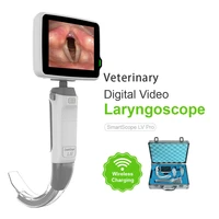 digital video laryngoscope medical surgery intubation flexible miller 3 5 full touch color screen disposable blades accessories
