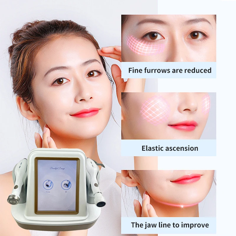 

Newest Portable Radio Frequency Radar Line Carve Wrinkle Removal Ultrasound Face Lifting Machine With Trolley