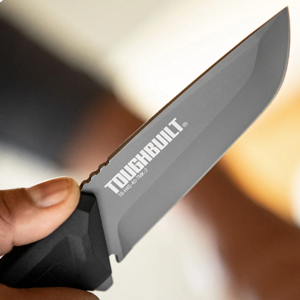 TOUGHBUILT TB-H4S-40-TMK-2 Нож для торговли + оболочка 4-дюймовое лезвие из нержавеющей стали