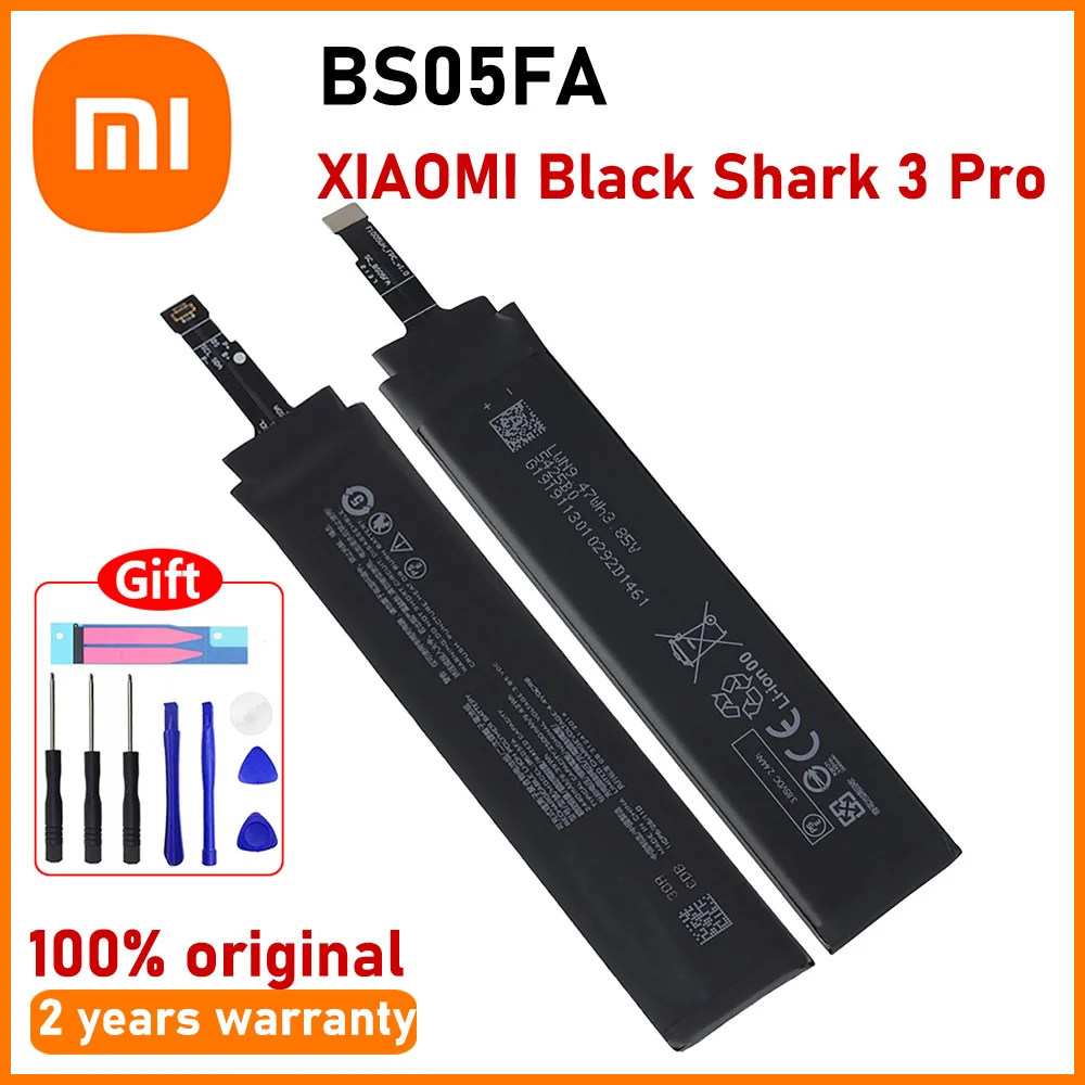 Оригинальный аккумулятор для мобильного телефона XIAOMI BS08FA BS06FA BS05FA BS10FA Black Shark 3 3S 4 4S