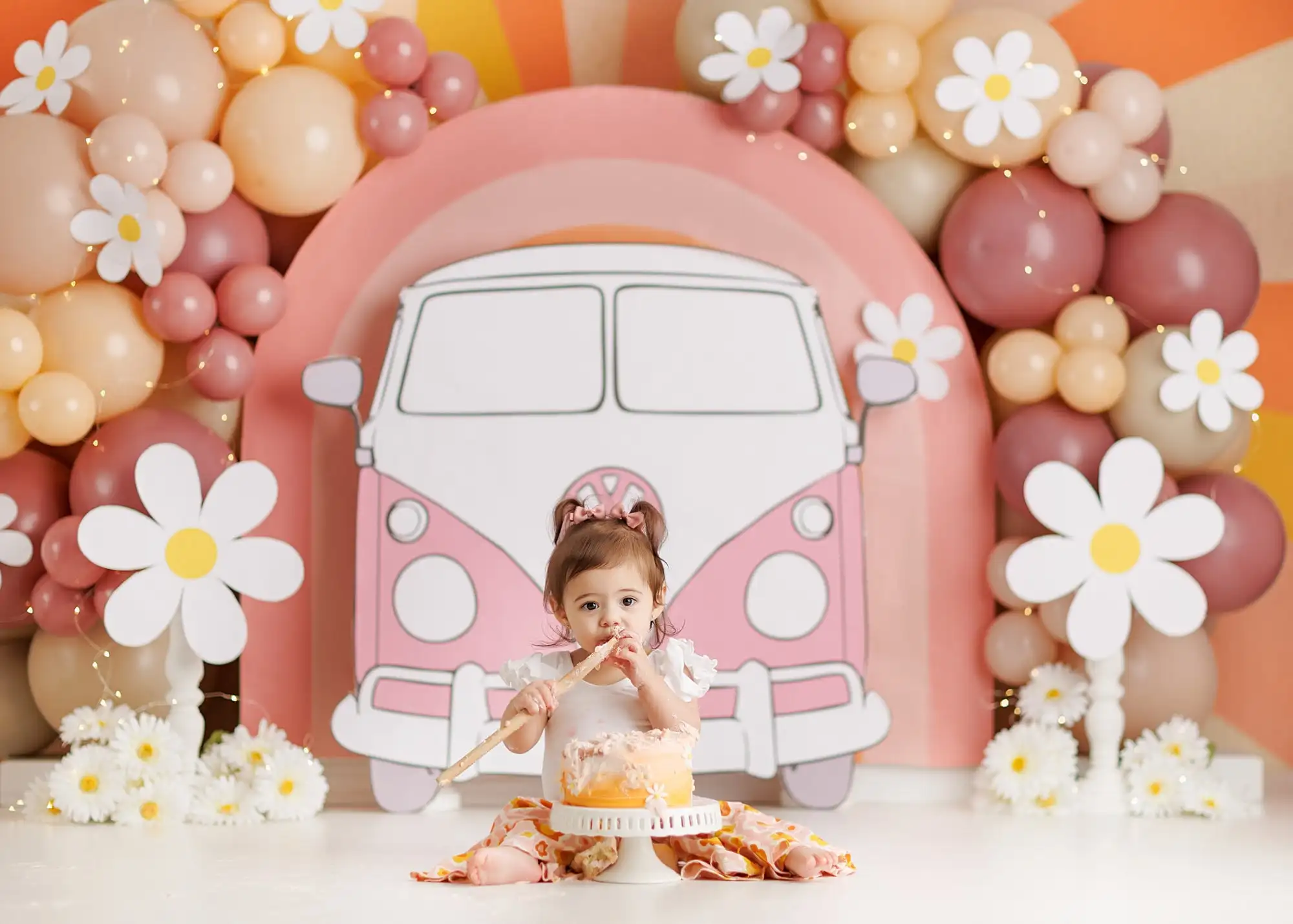 Wild One Dreamer Boho фон для фотосессии детский виниловый