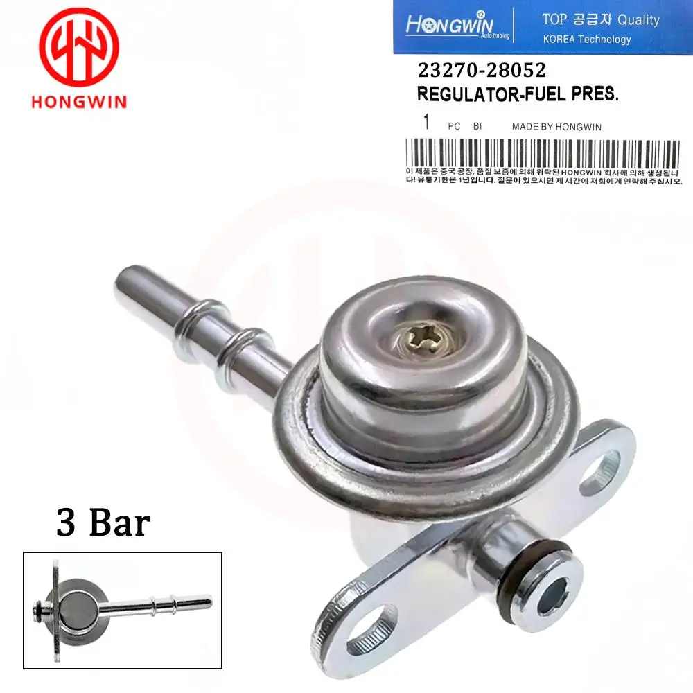 

Genuine No 23270-28052 HONGWIN Fuel Injection Pressure Regulator 23270-28051,23270-28050 For Toyota Camry RAV4 2.4L High Quality
