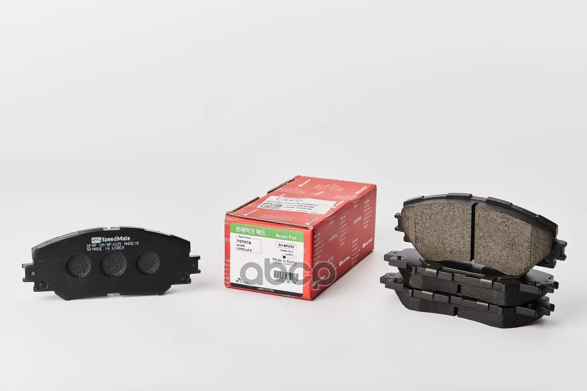 Колодки Toyota (Corolla X E140 E150)(2006-2013) Rav 4 (Iii) Auris) SpeedMate арт. SMBPJ025 |